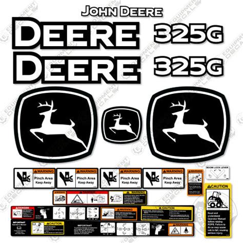 john deere skid steer decals|bobcat mt 55 decals.